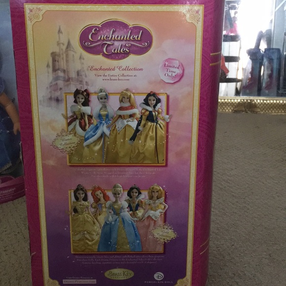 Enchanted Tales Snow White Porcelain Doll - Picture 4 of 5